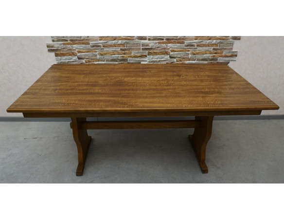 STÓŁ DEBOWY PROSTOKĄTNY SOLIDNY SZER. 160 CM