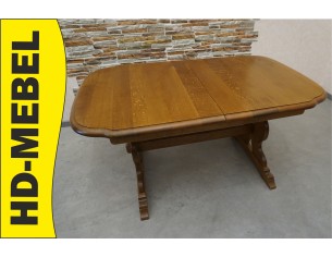 STÓŁ ROZKŁADANY DĘBOWY SZER. 145 CM