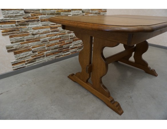 STÓŁ ROZKŁADANY DĘBOWY SZER. 145 CM