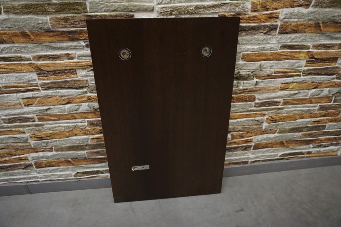 LUSTRO W CIEMNEJ RAMIE SZER. 45 CM