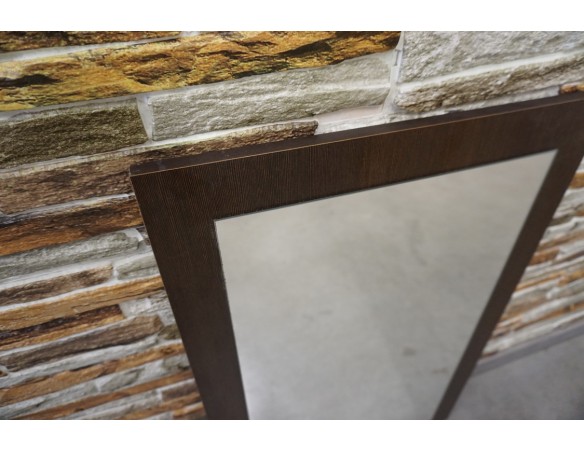 LUSTRO W CIEMNEJ RAMIE SZER. 45 CM