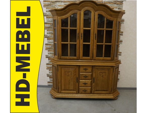 WITYRNA Z KOMODĄ DĘBOWA SZER. 160 CM