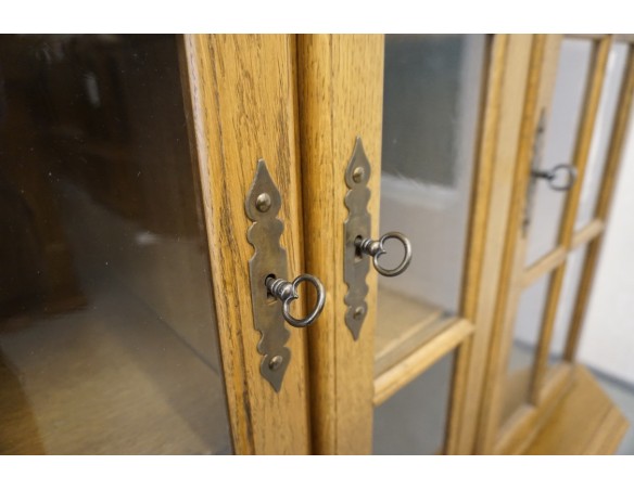 WITYRNA Z KOMODĄ DĘBOWA SZER. 160 CM