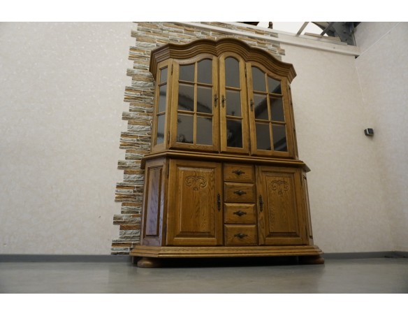 WITYRNA Z KOMODĄ DĘBOWA SZER. 160 CM