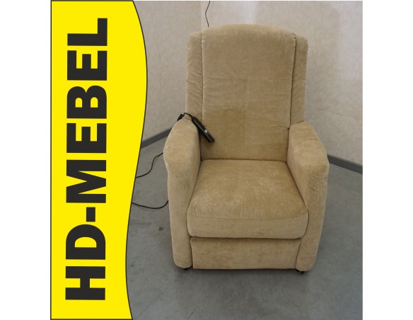 FOTEL ELEKTRYCZNY NA PILOTA FUNKCJA POMOCY WSTAWANIA HUKLA 3w1