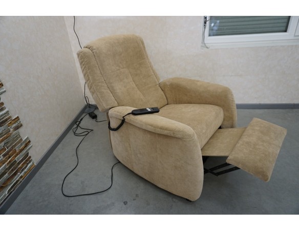 FOTEL ELEKTRYCZNY NA PILOTA FUNKCJA POMOCY WSTAWANIA HUKLA 3w1