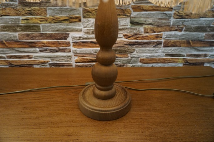 LAMPA STOJĄCA DĘBOWA 40/40 CM 2 SZT. KOMPLET