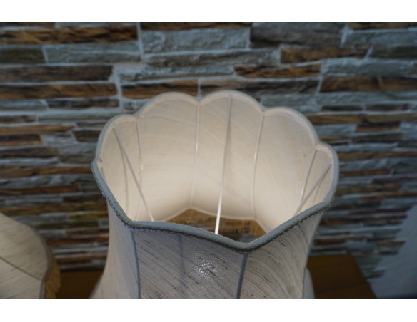 LAMPA STOJĄCA DĘBOWA 40/40 CM 2 SZT. KOMPLET