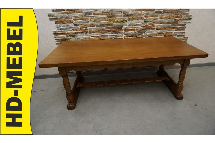 ŁAWA DĘBOWA PROSTOKĄTNA SZER. 150 CM