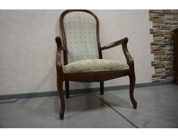 FOTEL STYL LUDWIK FILIP  SZER. 62 CM