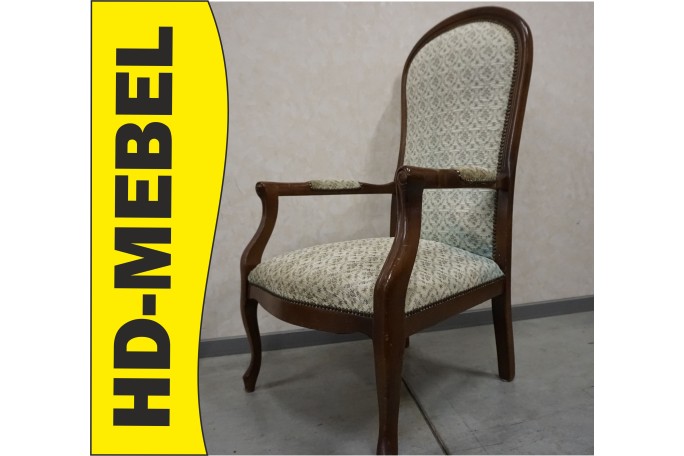 FOTEL STYL LUDWIK FILIP  SZER. 62 CM