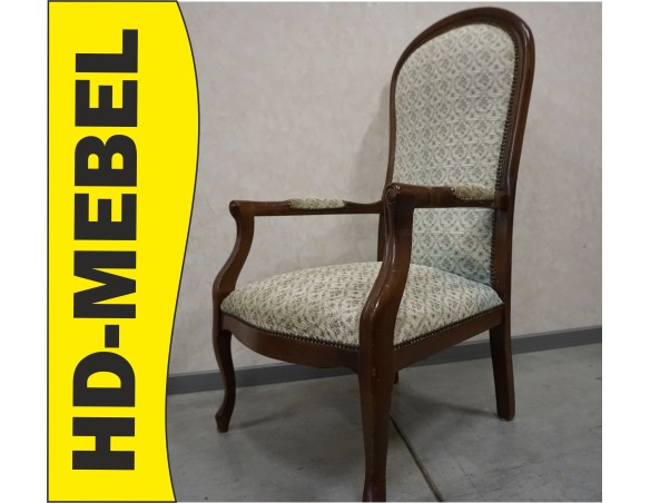 FOTEL STYL LUDWIK FILIP  SZER. 62 CM