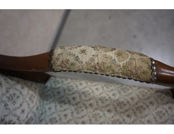 FOTEL STYL LUDWIK FILIP  SZER. 62 CM