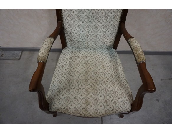 FOTEL STYL LUDWIK FILIP  SZER. 62 CM