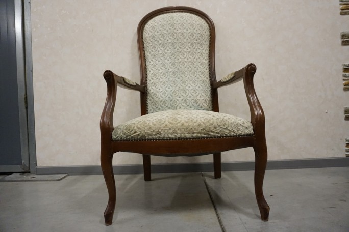 FOTEL STYL LUDWIK FILIP  SZER. 62 CM