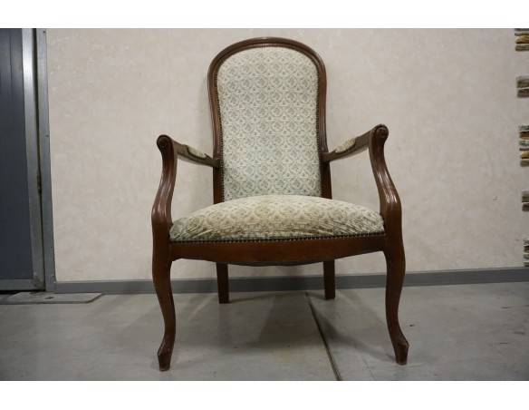 FOTEL STYL LUDWIK FILIP  SZER. 62 CM