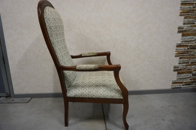 FOTEL STYL LUDWIK FILIP  SZER. 62 CM