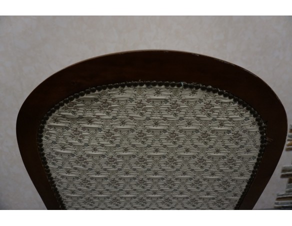 FOTEL STYL LUDWIK FILIP  SZER. 62 CM