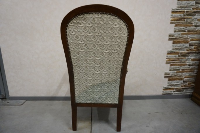 FOTEL STYL LUDWIK FILIP  SZER. 62 CM