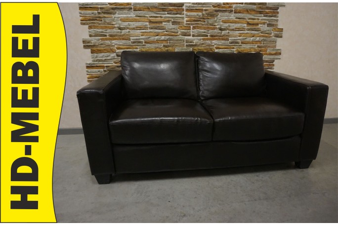 SOFA 2 OSOBOWA SKÓRA NATURALNA SZER. 150 CM