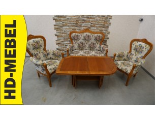 ŁAWOSTÓŁ ŁAWA PODNOSZONA I ROZKŁADANA do 177 cm ORZECHOWA