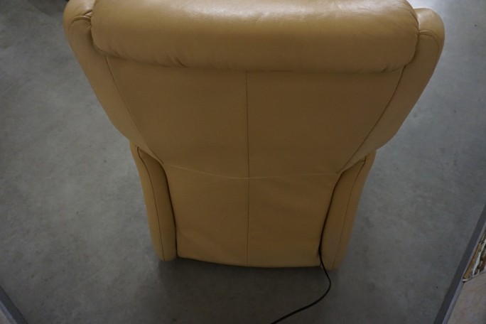 FOTEL ELEKTRYCZNY NA PILOTA SKÓRA NATURALNA...