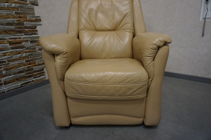 FOTEL ELEKTRYCZNY NA PILOTA SKÓRA NATURALNA...