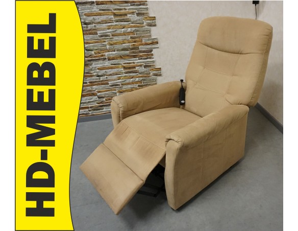 FOTEL ELEKTRYCZNY NA PILOTA Z FUNKCJA POMOCY WSTAWANIA 3w1