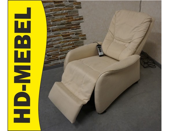 FOTEL ELEKTRYCZNY NA PILOTA HUKLA Z FUNKCJA POMOCY WSTAWANIA 3w1