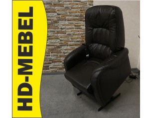 FOTEL ELEKTRYCZNY NA PILOTA SKÓRA FUNKCJA POMOCY...