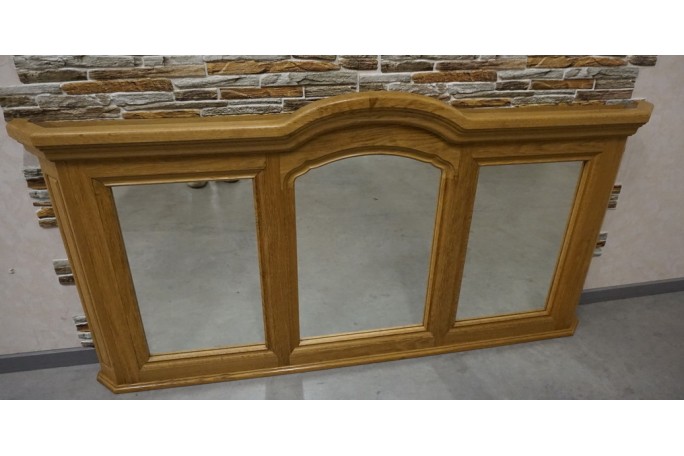 LUSTRO W LITEJ DĘBOWEJ RAMIE SZER. 170 CM