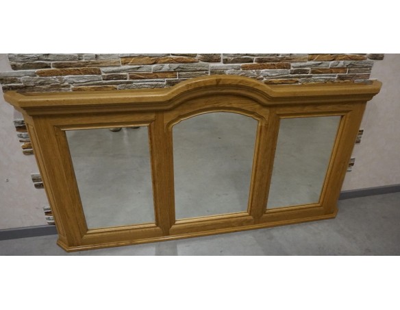 LUSTRO W LITEJ DĘBOWEJ RAMIE SZER. 170 CM