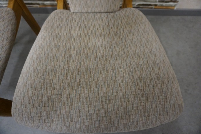 KRZESŁA DĘBOWE 2 SZTUKI 47/51 CM