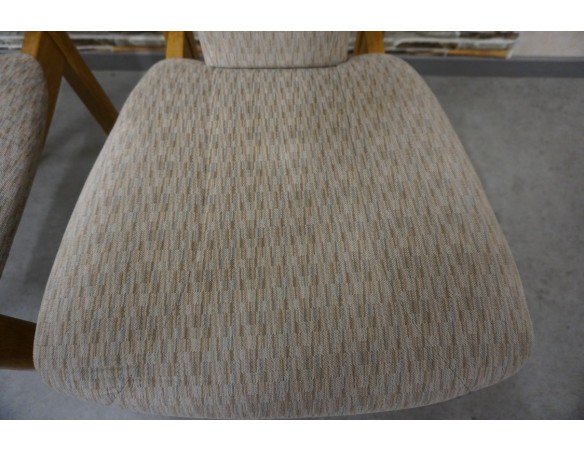 KRZESŁA DĘBOWE 2 SZTUKI 47/51 CM