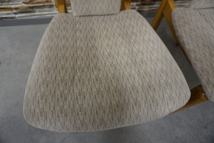 KRZESŁA DĘBOWE 2 SZTUKI 47/51 CM