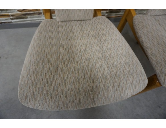 KRZESŁA DĘBOWE 2 SZTUKI 47/51 CM