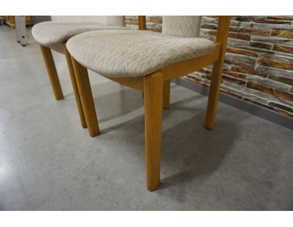 KRZESŁA DĘBOWE 2 SZTUKI 47/51 CM