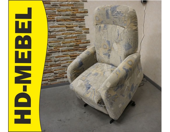 FOTEL ELEKTRYCZNY NA PILOTA FUNKCJA POMOCY WSTAWANIA 3w1