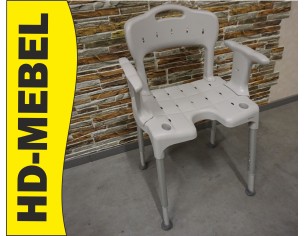 Krzesełko prysznicowe szwedzkiej firmy Etac Swift z...