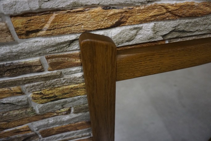 LUSTRO W DĘBOWEJ RAMIE PROSTOKĄTNE SZER. 60 CM