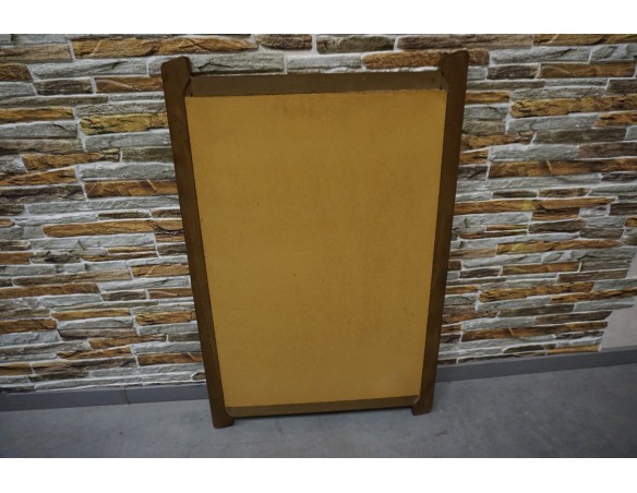 LUSTRO W DĘBOWEJ RAMIE PROSTOKĄTNE SZER. 60 CM