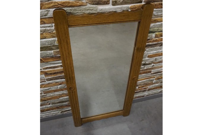 LUSTRO W DĘBOWEJ RAMIE PROSTOKĄTNE SZER. 48 m