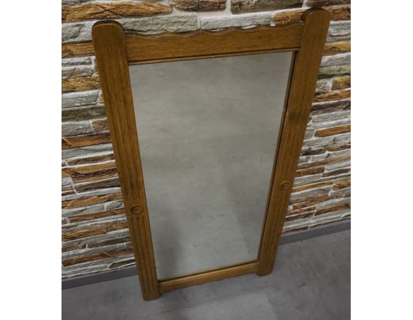 LUSTRO W DĘBOWEJ RAMIE PROSTOKĄTNE SZER. 48 m