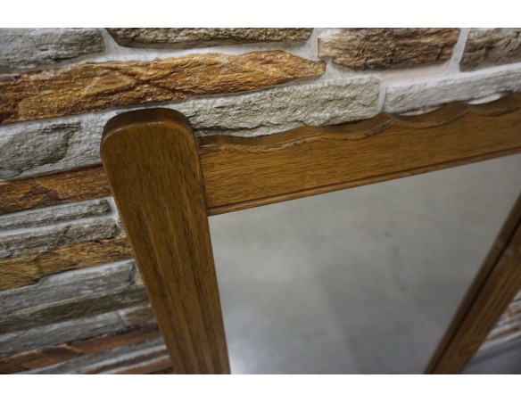 LUSTRO W DĘBOWEJ RAMIE PROSTOKĄTNE SZER. 48 m