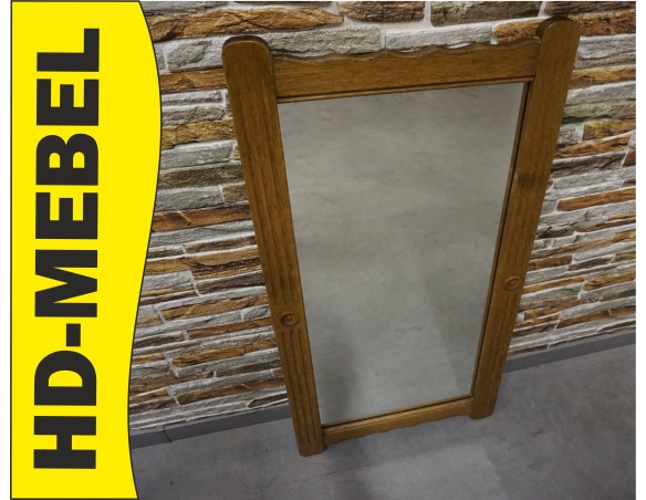 LUSTRO W DĘBOWEJ RAMIE PROSTOKĄTNE SZER. 48 m