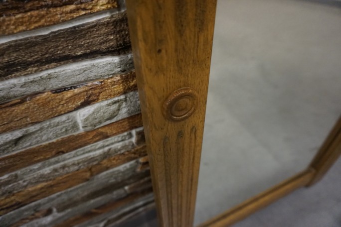 LUSTRO W DĘBOWEJ RAMIE PROSTOKĄTNE SZER. 48 m