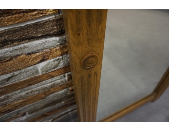 LUSTRO W DĘBOWEJ RAMIE PROSTOKĄTNE SZER. 48 m