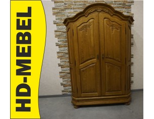 SZAFA LITY DĄB DWUDRZWIOWA DĘBOWA SZER. 135 CM