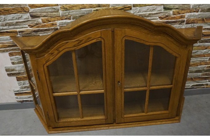 WITRYNA WISZĄCA DĘBOWA SZER. 135 CM