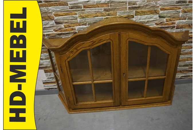 WITRYNA WISZĄCA DĘBOWA SZER. 135 CM